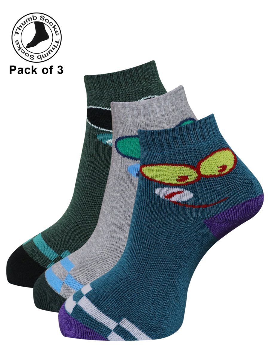 Dollar Socks for Women's And Girls Tumb Socks Free Size (Pack of 3)