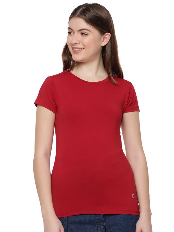 Dollar Missy Women Pack of 3 Multicolor Round Neck T Shirt