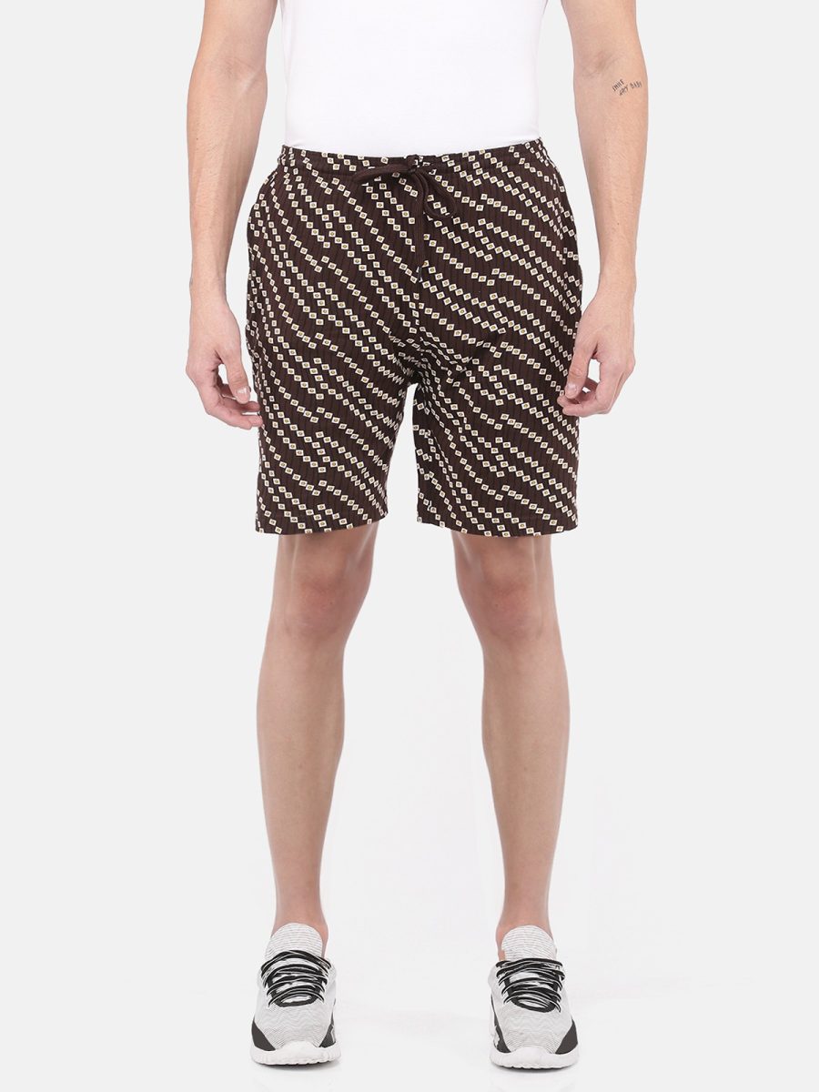 Dollar Men's Casual Bermuda Printed Shorts