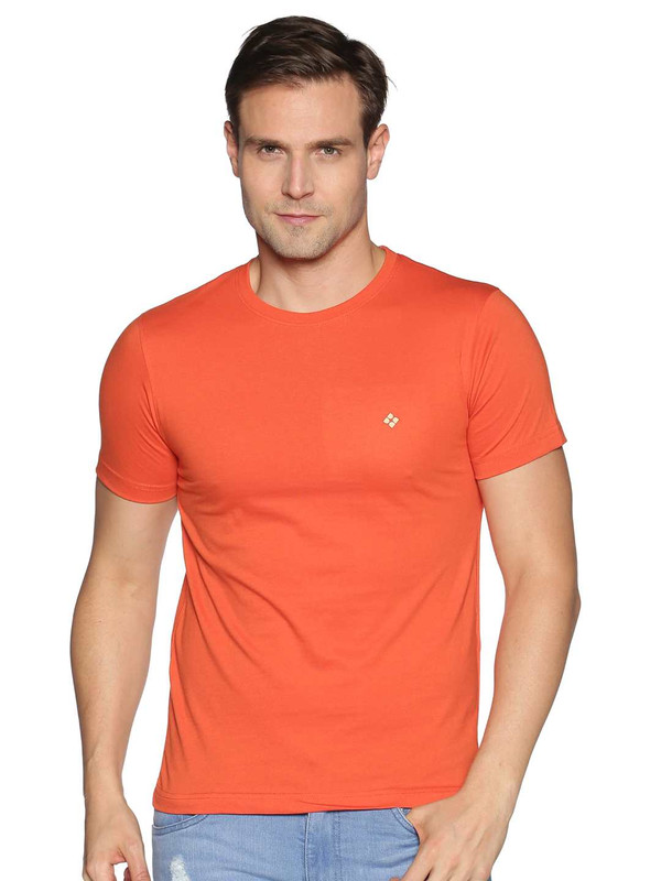 Dollar Mens Cotton Casual Crew Neck Tshirt