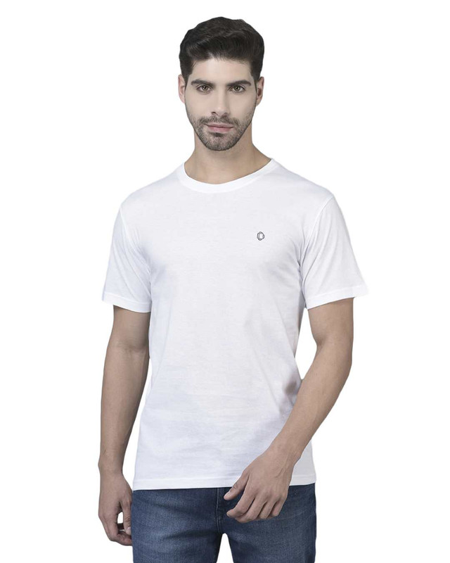 Dollar Mens Cotton Casual Crew Neck Tshirt