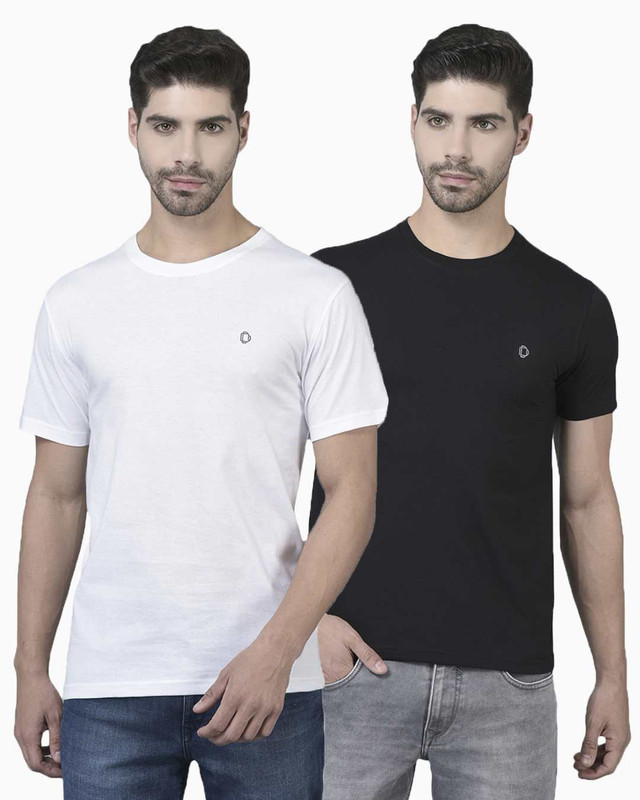 Dollar Mens Cotton Casual Crew Neck Tshirt
