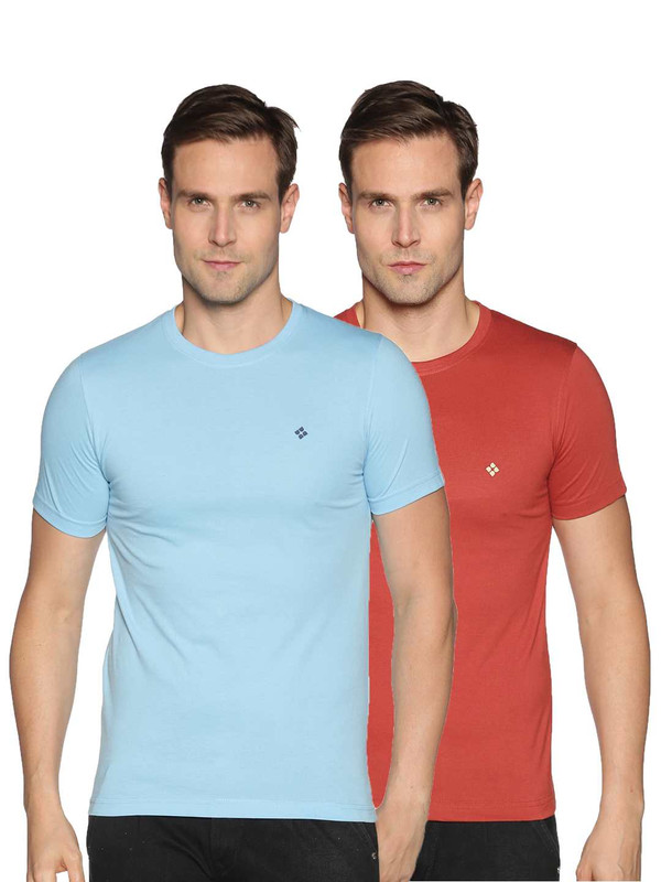Dollar Mens Cotton Casual Crew Neck Tshirt