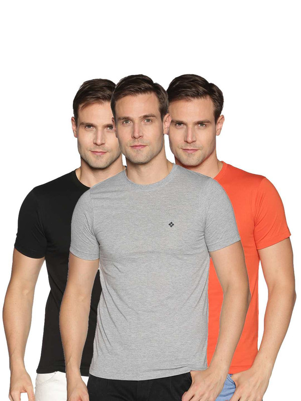Dollar Mens Cotton Casual Crew Neck Tshirt