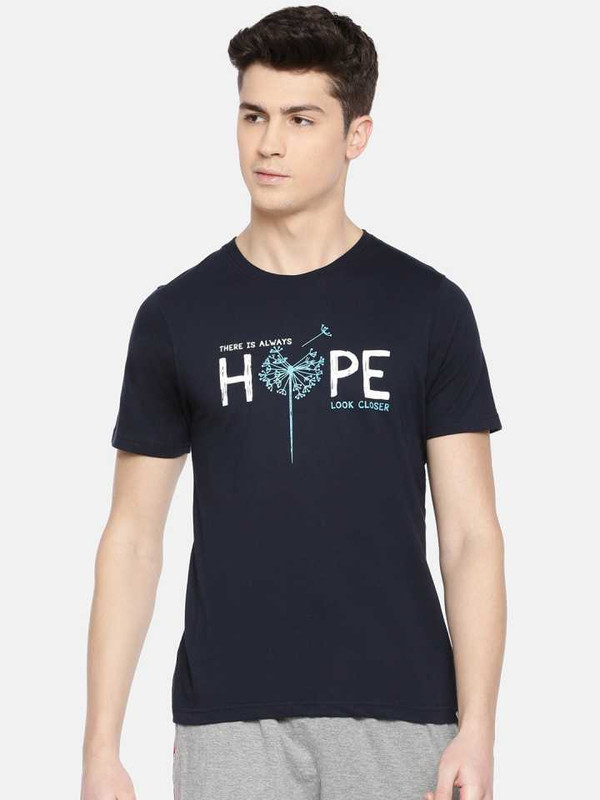 Dollar Mens Cotton Casual Crew Neck Printed Tshirt