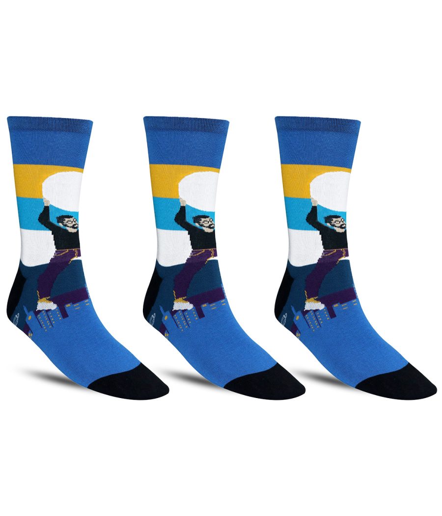 Dollar Casual Full Length Cotton Socks For Men's In ( Pack of 3 )