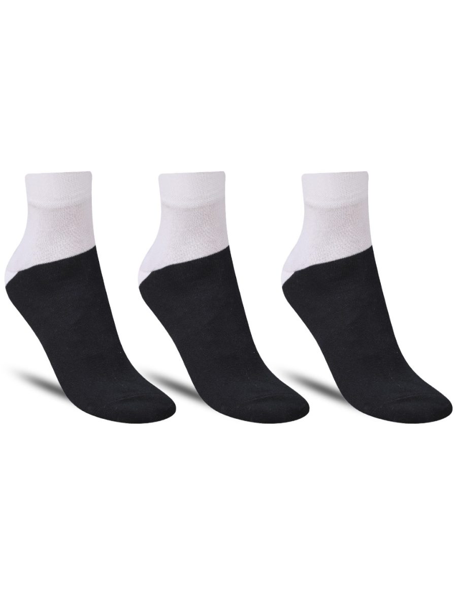 Dollar Formal Ankle Length Cotton Socks For Men's In ( Pack of 3 )