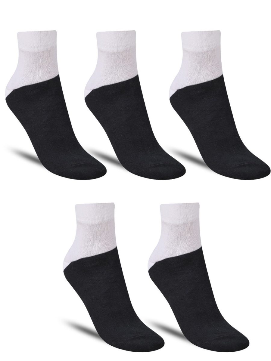 Dollar Formal Ankle Length Cotton Socks For Men's In ( Pack of 5 )