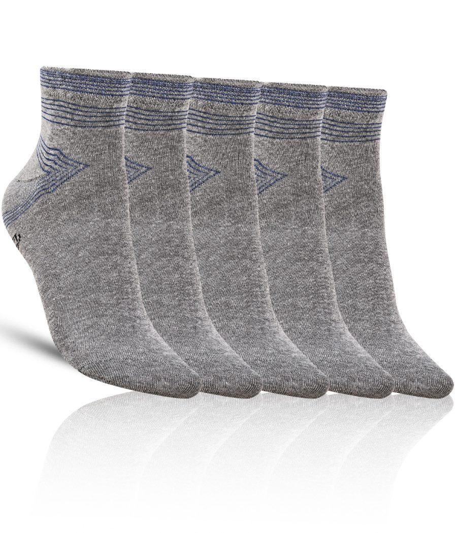 Dollar Casual Ankle Length Cotton Socks For Men's In ( Pack of 5 )