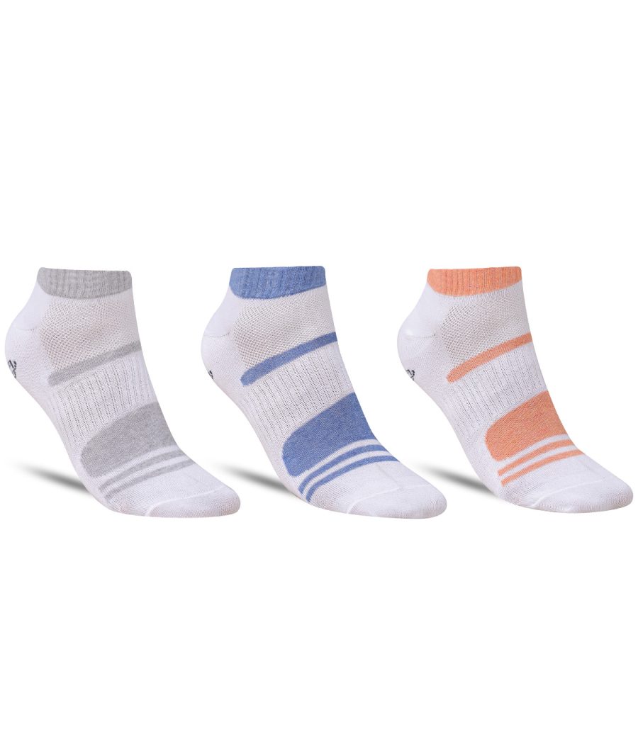 Dollar Casual Low Ankle Cotton Socks For Men's In ( Pack of 3 )