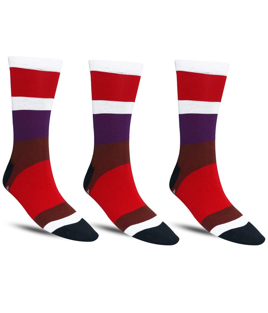 Dollar Casual Full Length Cotton Socks For Men's In ( Pack of 3 )