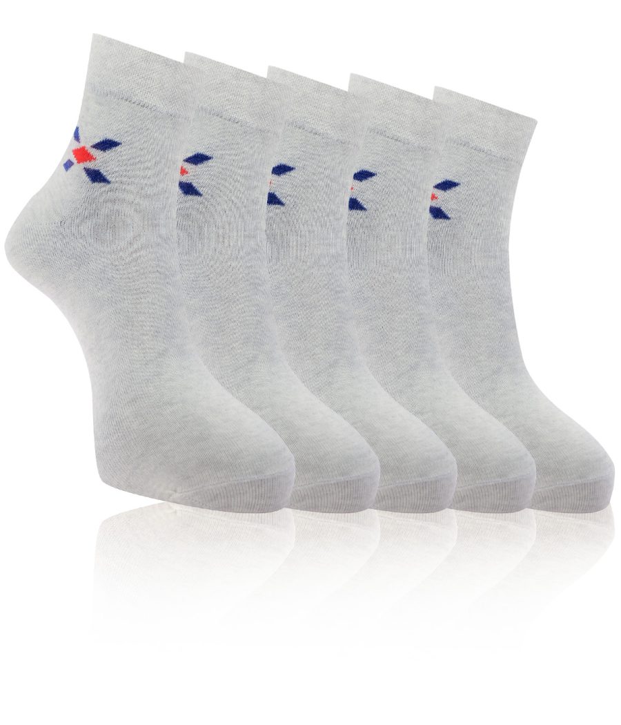 Dollar Formal Ankle Length Cotton Socks For Men's In ( Pack of 5 )
