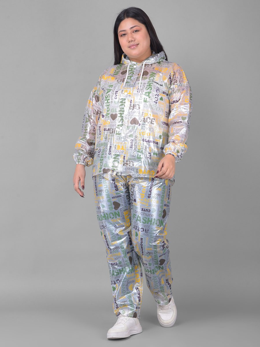 Dollar Rainguard Women's  PVC Full Sleeve Solid Raincoat With Adjustable Hood and Pocket