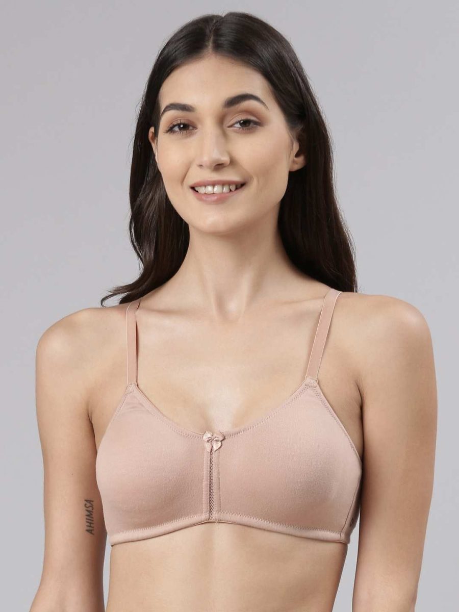 Dollar Missy Pack of 1 Women's Cotton Wire-Free Full Coverage Bra