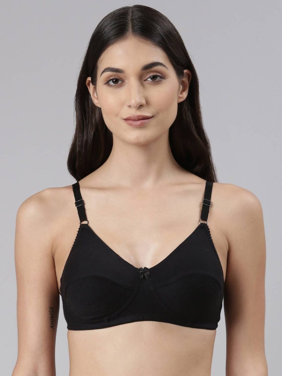 Dollar Missy Pack of 1 Women's Cotton Wire-Free Uplift Support Bra