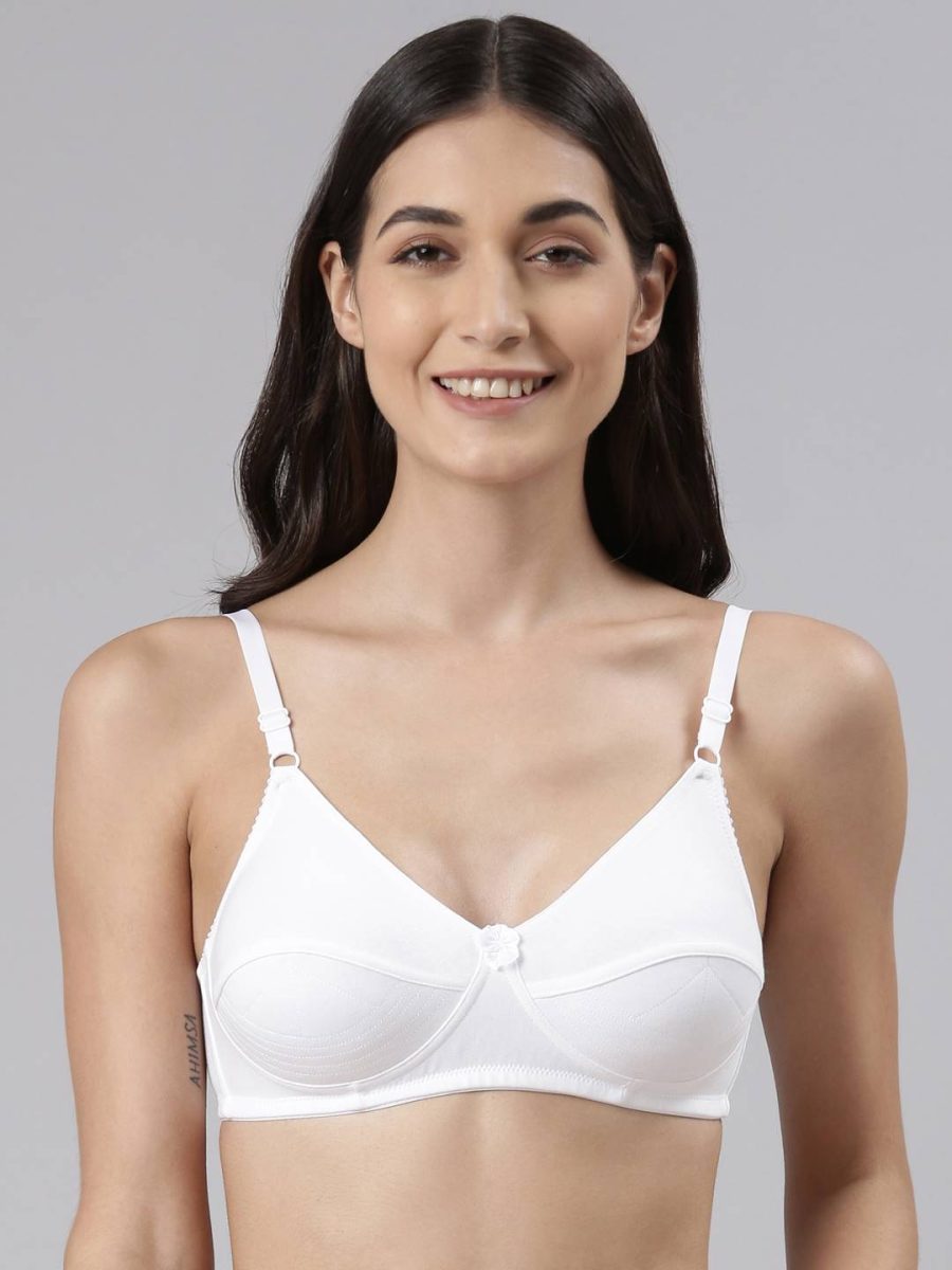 Dollar Missy Pack of 1 Women's Cotton Wire-Free Uplift Support Bra