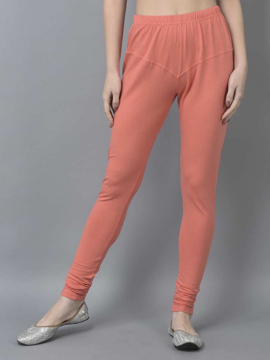 Dollar Missy Women's Cotton Four Way Stretchable Churidar Leggings