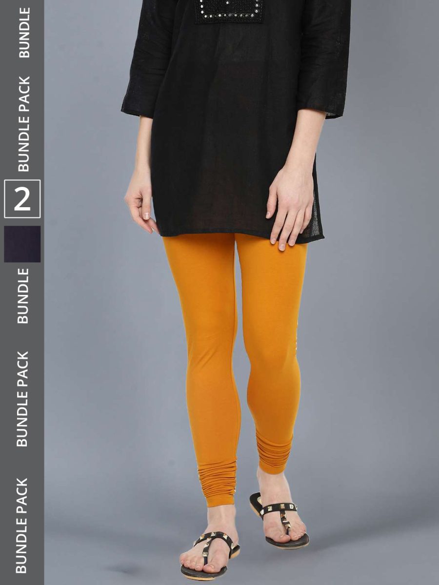 Dollar Missy Women's Cotton Four Way Stretchable Churidar Leggings