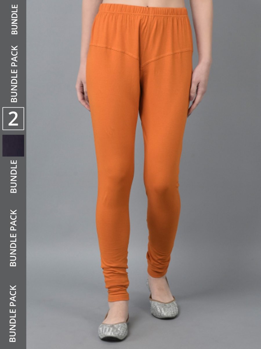 Dollar Missy Women's Cotton Four Way Stretchable Churidar Leggings