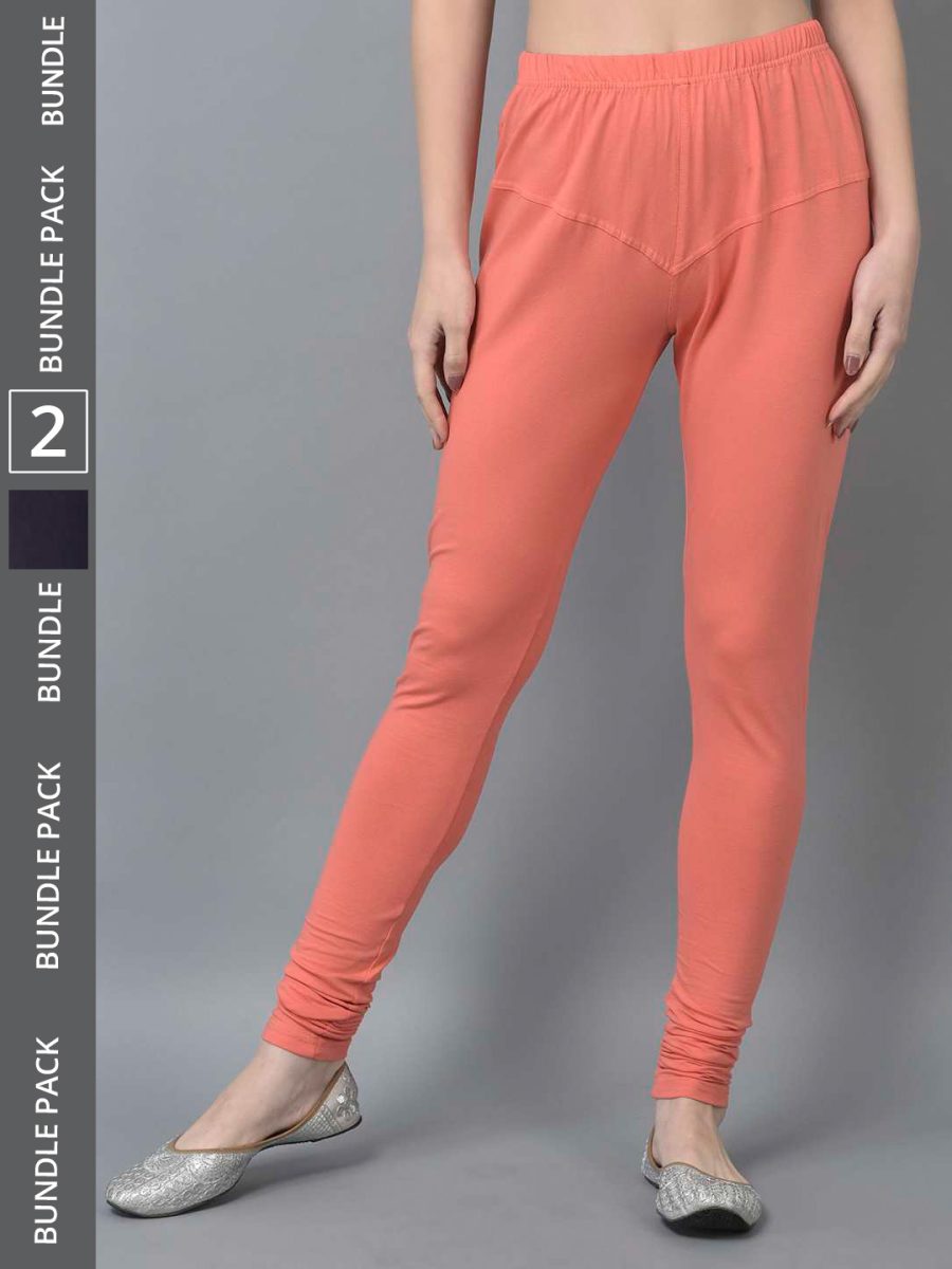Dollar Missy Women's Cotton Four Way Stretchable Churidar Leggings