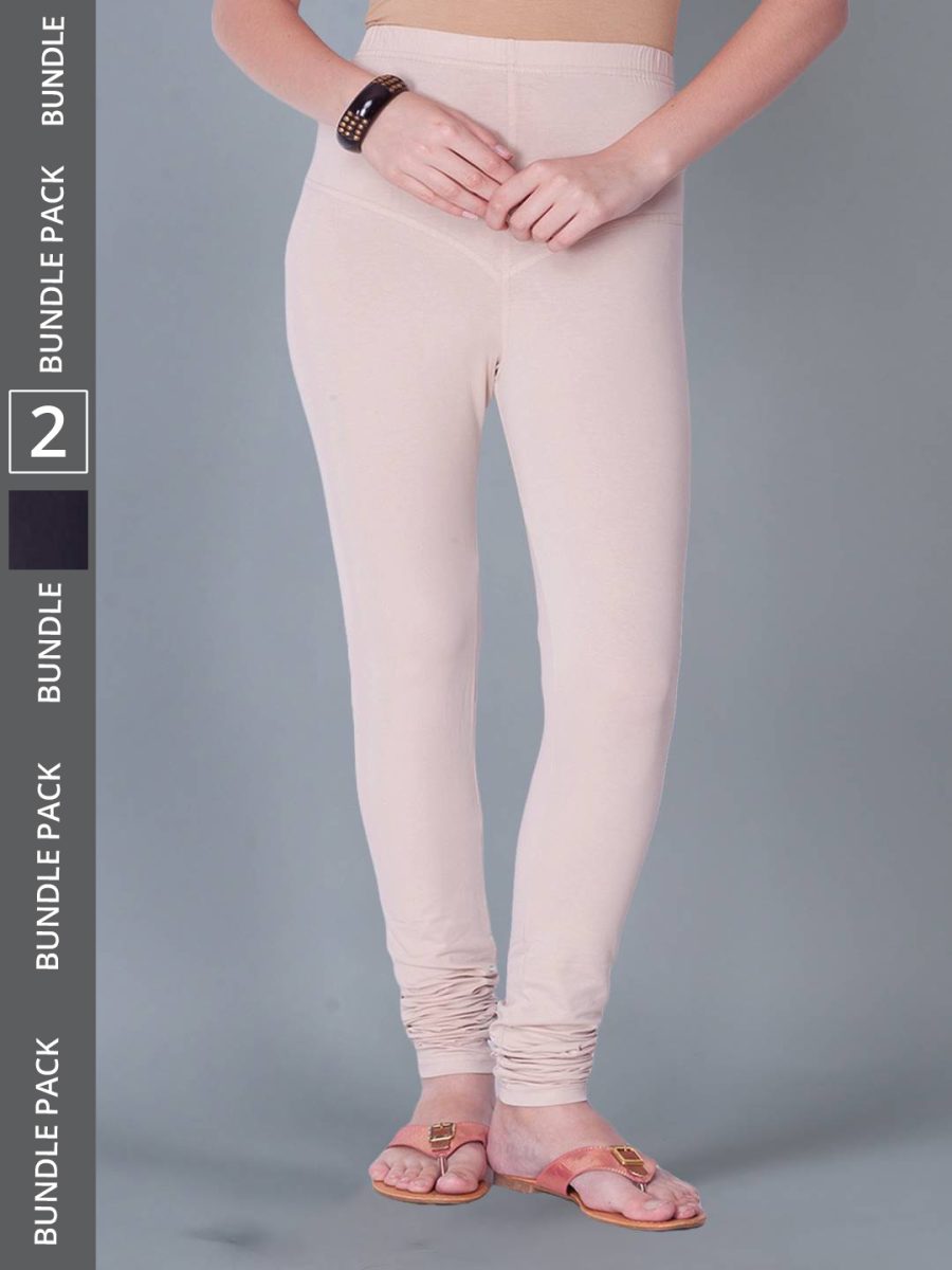 Dollar Missy Women's Cotton Four Way Stretchable Churidar Leggings
