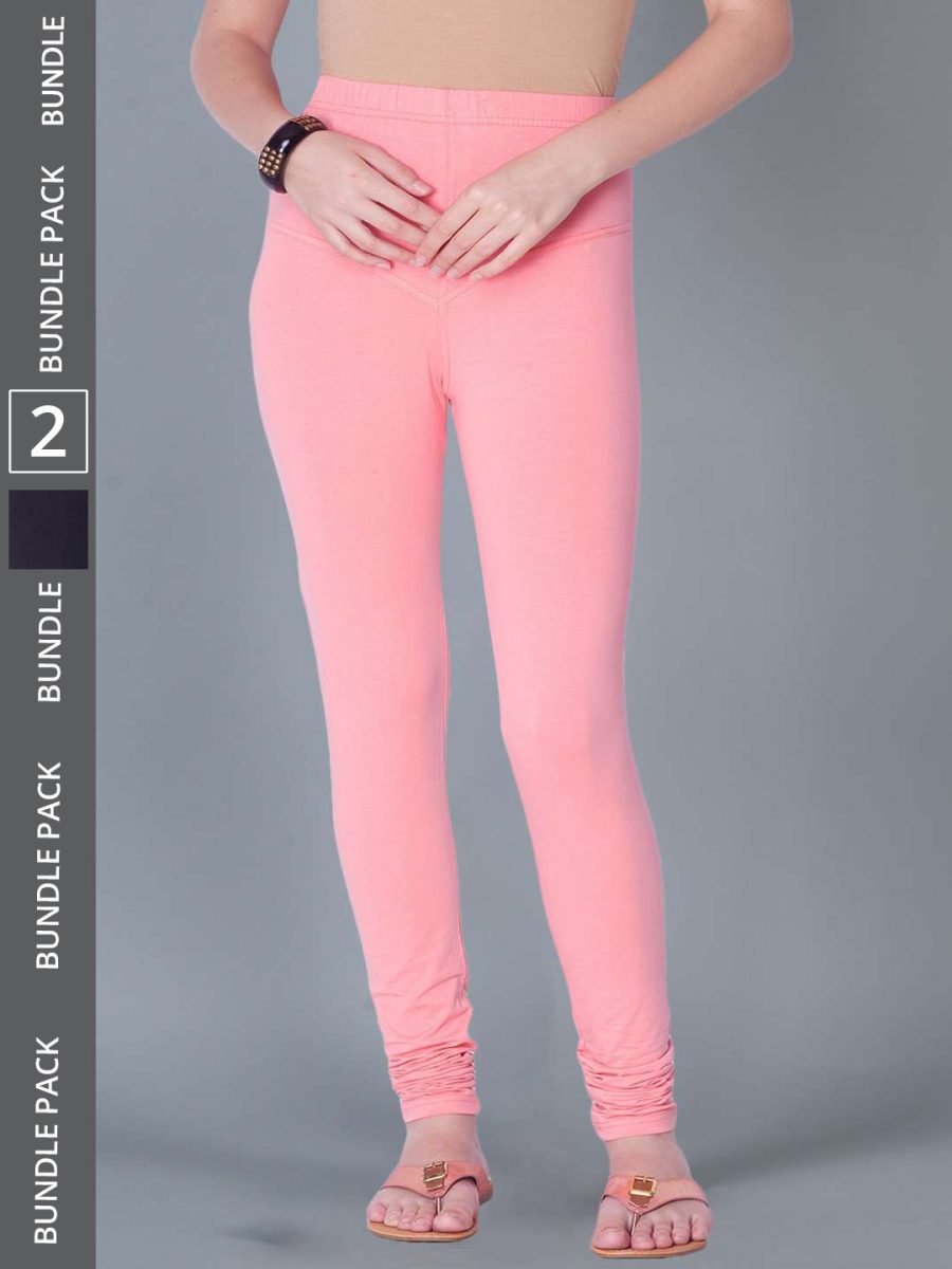 Dollar Missy Women's Cotton Four Way Stretchable Churidar Leggings