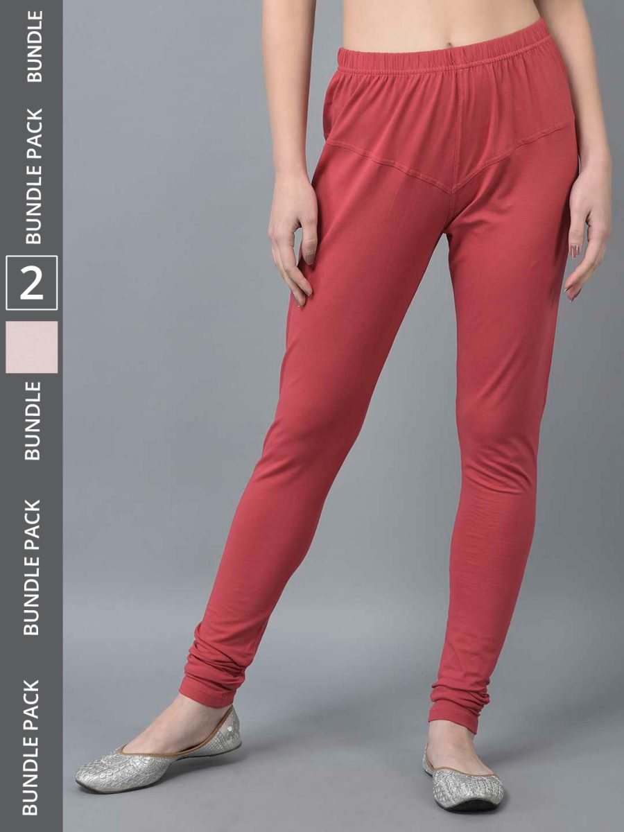 Dollar Missy Women's Cotton Four Way Stretchable Churidar Leggings