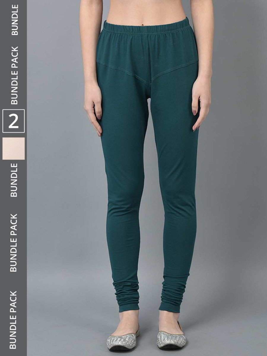 Dollar Missy Women's Cotton Four Way Stretchable Churidar Leggings