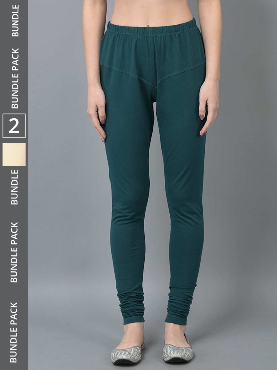 Dollar Missy Women's Cotton Four Way Stretchable Churidar Leggings