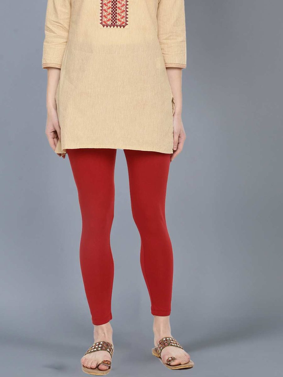 Dollar Missy Women's Cotton Four Way Stretchable Ankle Length Leggings