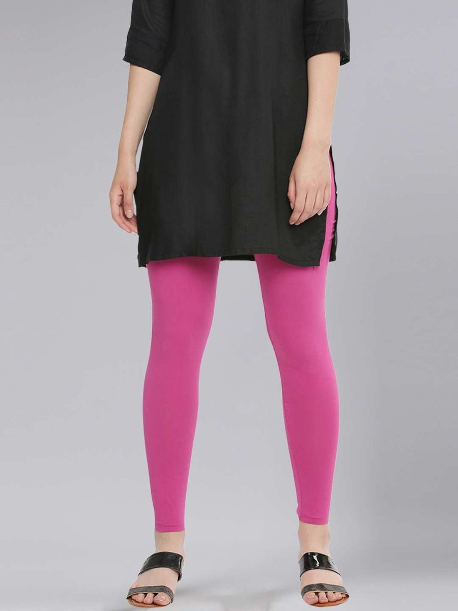 Dollar Missy Women's Cotton Four Way Stretchable Ankle Length Leggings