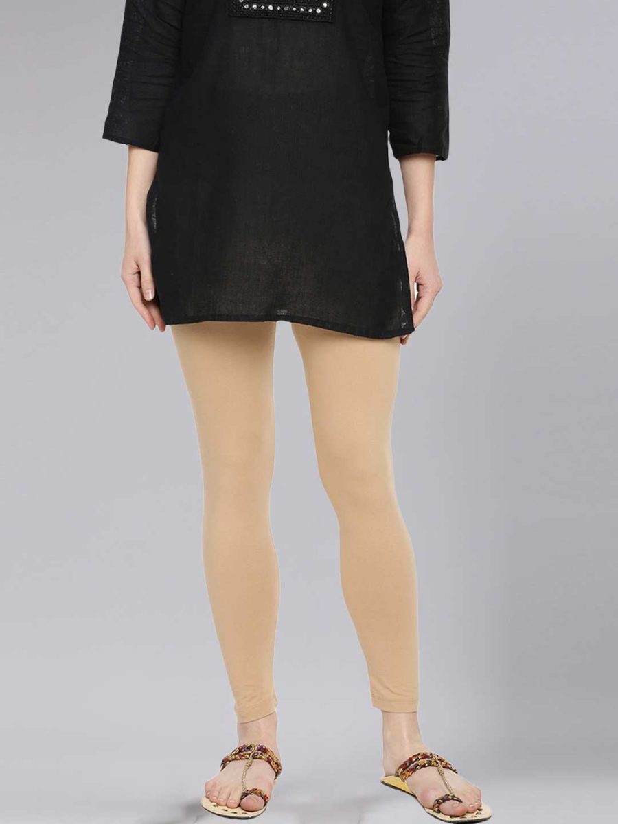 Dollar Missy Women's Cotton Four Way Stretchable Ankle Length Leggings