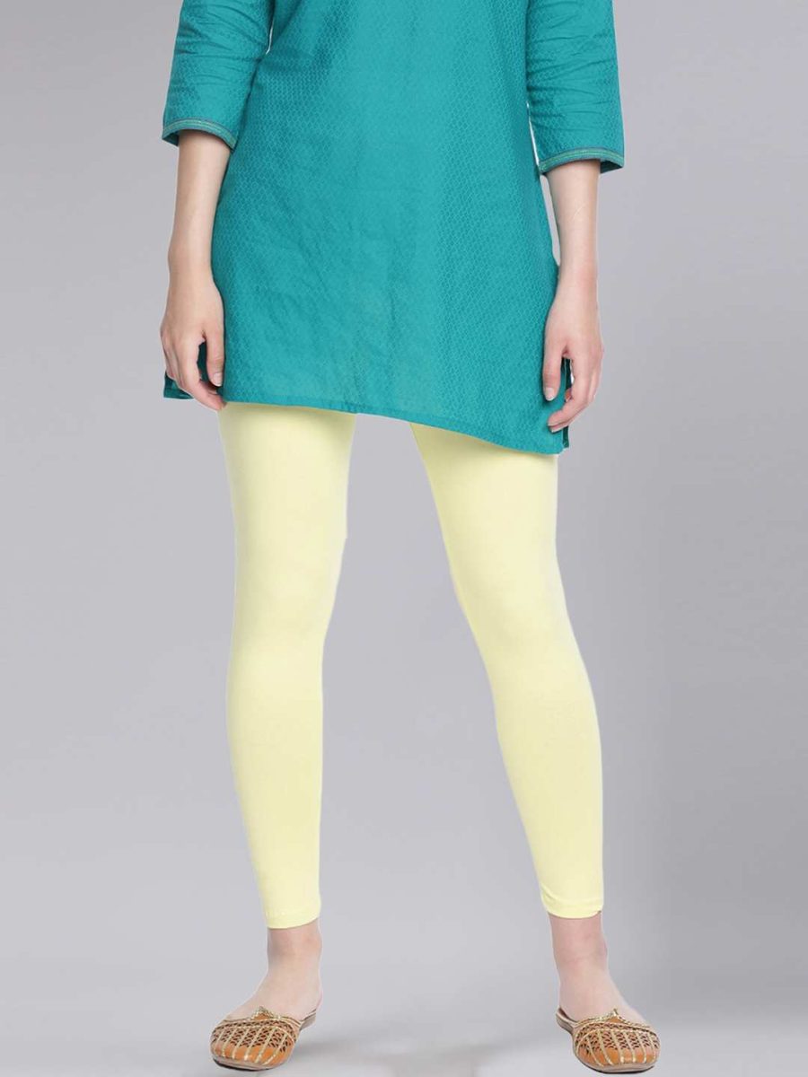 Dollar Missy Women's Cotton Four Way Stretchable Ankle Length Leggings