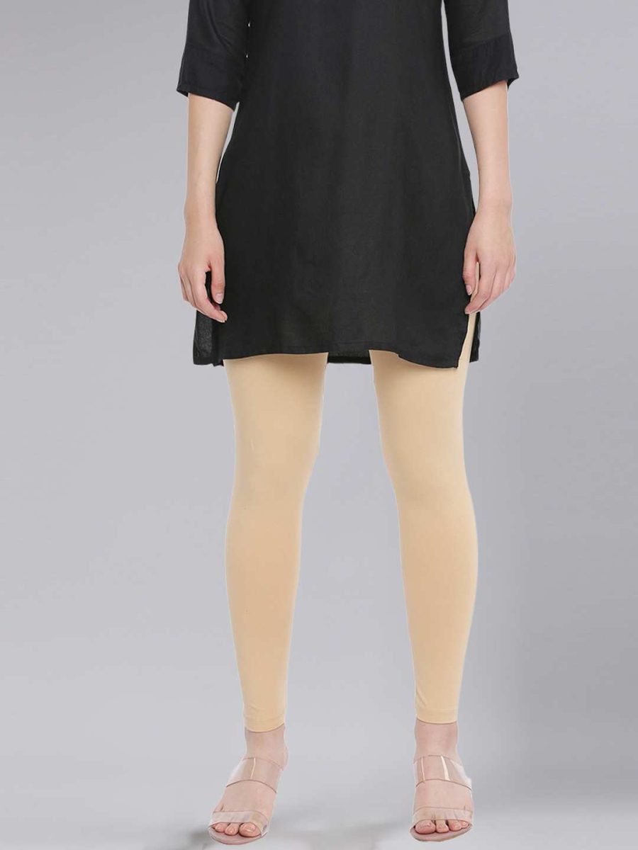 Dollar Missy Women's Cotton Four Way Stretchable Ankle Length Leggings