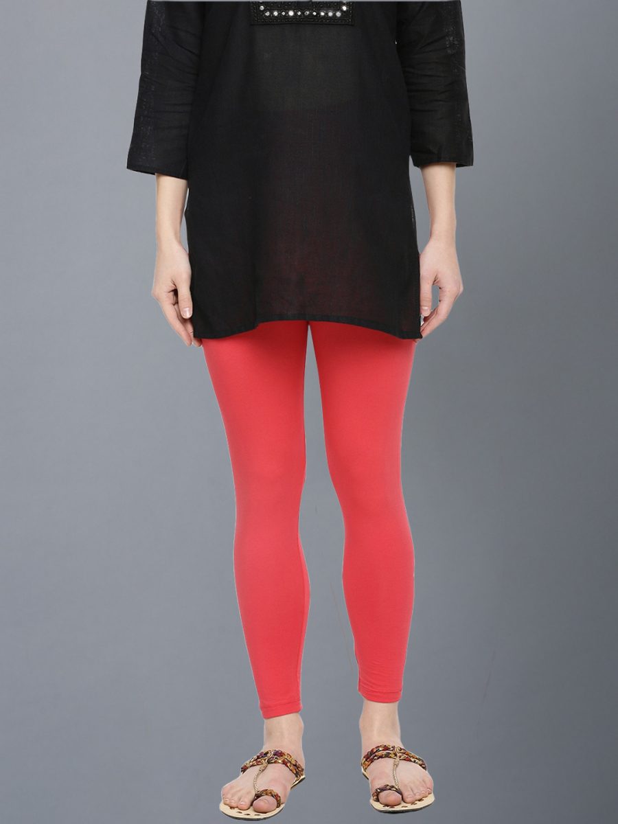 Dollar Missy Women's Cotton Four Way Stretchable Ankle Length Leggings