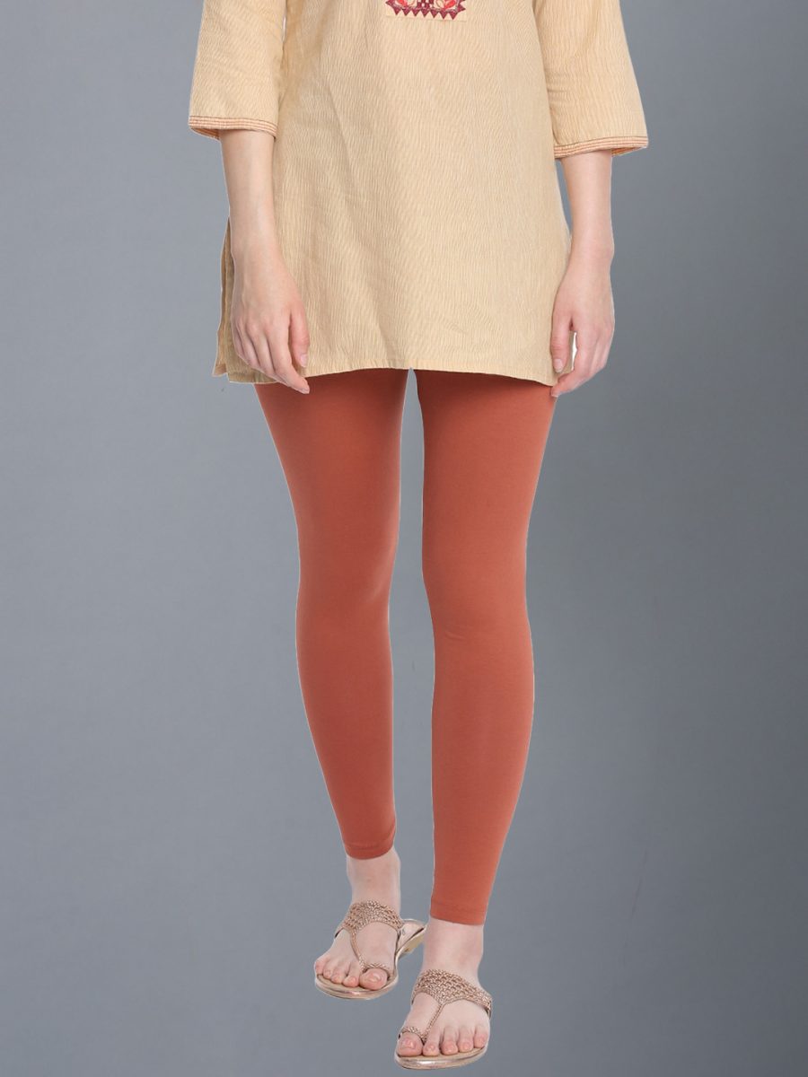 Dollar Missy Women's Cotton Four Way Stretchable Ankle Length Leggings