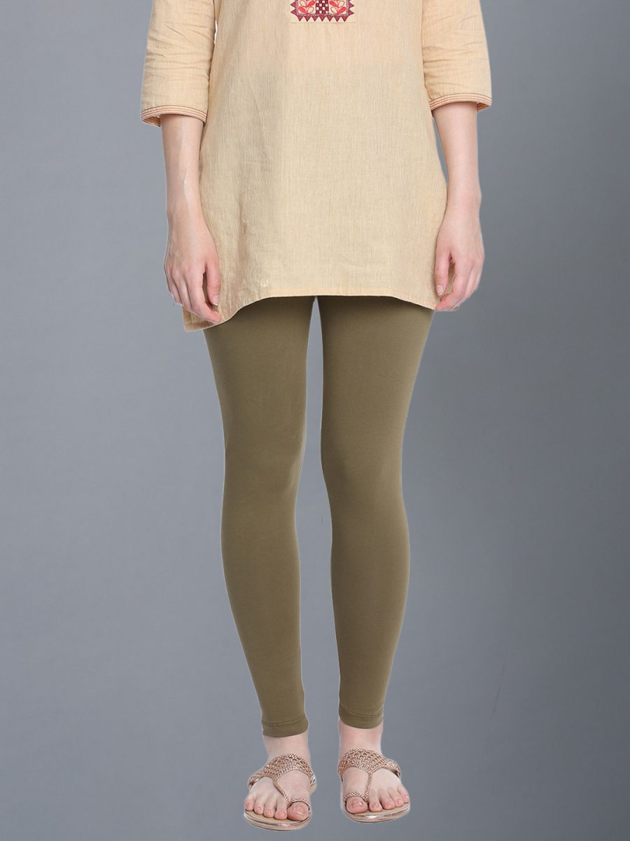 Dollar Missy Women's Cotton Four Way Stretchable Ankle Length Leggings