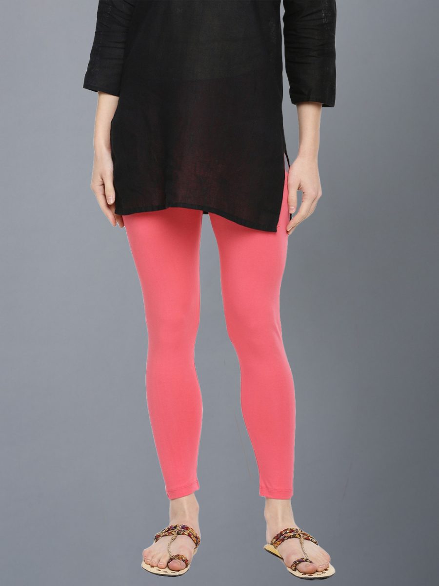 Dollar Missy Women's Cotton Four Way Stretchable Ankle Length Leggings