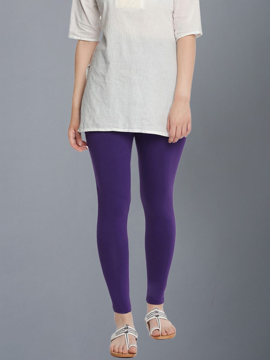 Dollar Missy Women's Cotton Four Way Stretchable Ankle Length Leggings