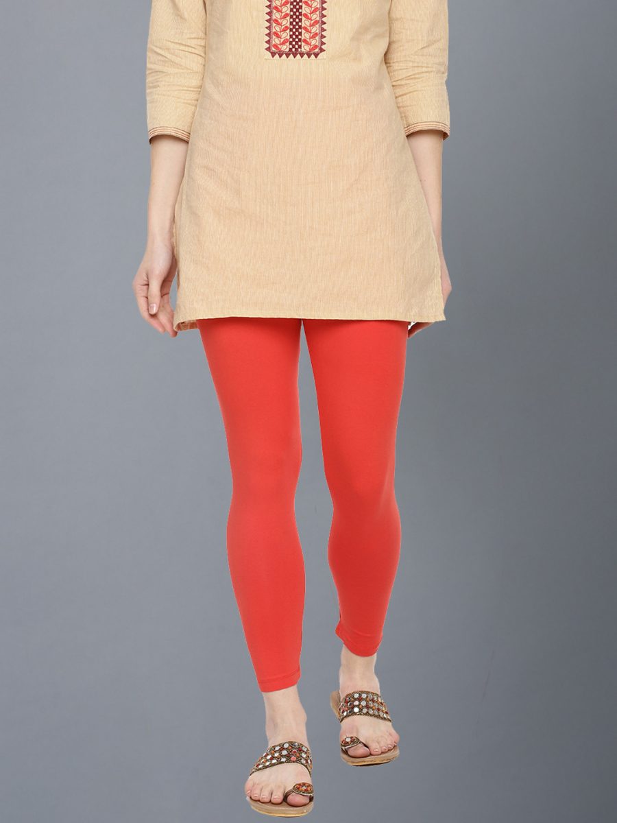 Dollar Missy Women's Cotton Four Way Stretchable Ankle Length Leggings