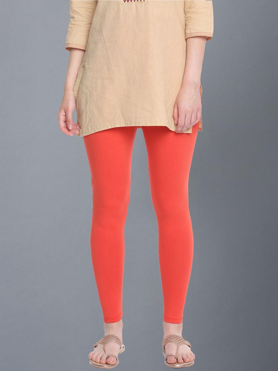 Dollar Missy Women's Cotton Four Way Stretchable Ankle Length Leggings