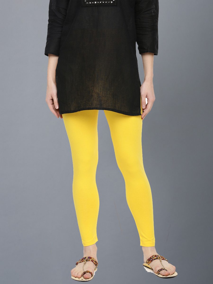 Dollar Missy Women's Cotton Four Way Stretchable Ankle Length Leggings