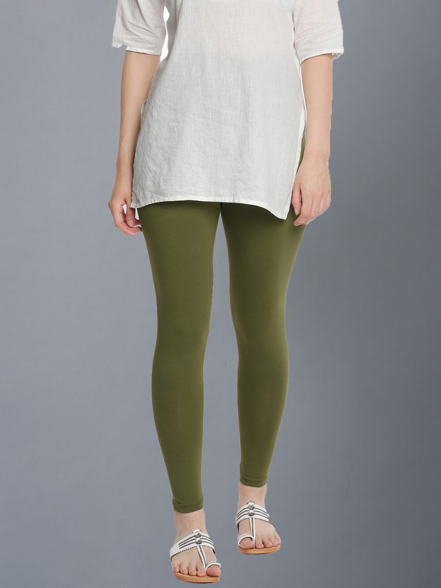 Dollar Missy Women's Cotton Four Way Stretchable Ankle Length Leggings