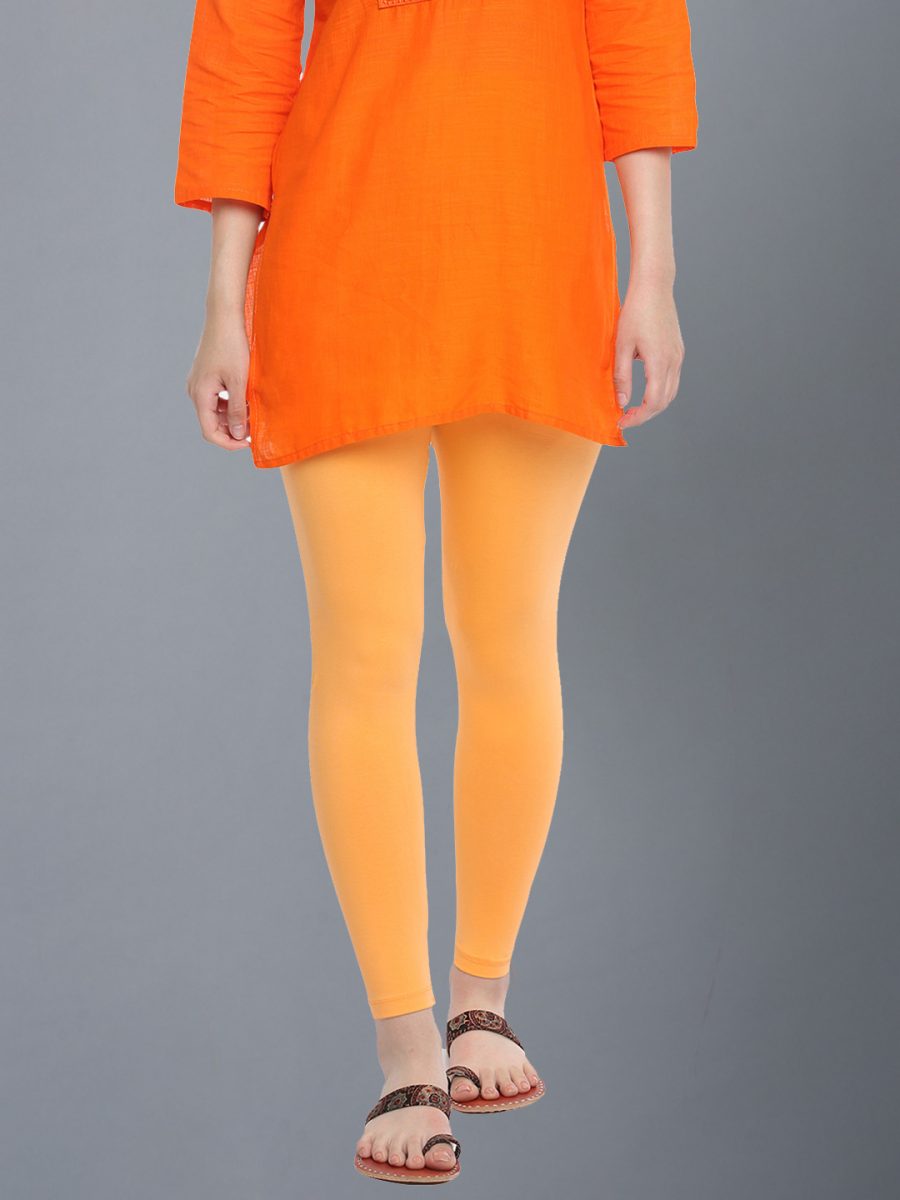 Dollar Missy Women's Cotton Four Way Stretchable Ankle Length Leggings