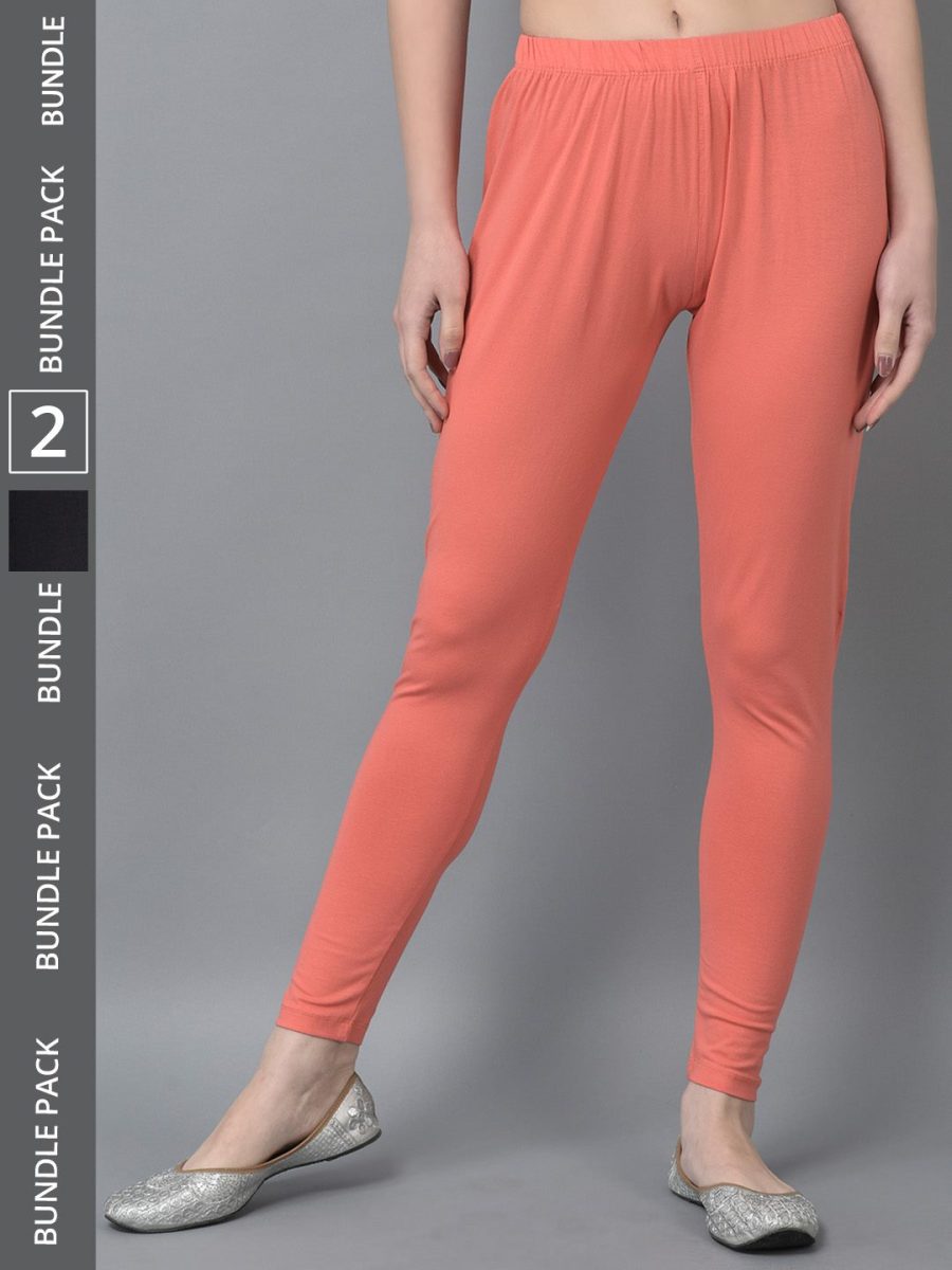 Dollar Missy Women's Cotton Four Way Stretchable Ankle Length Leggings