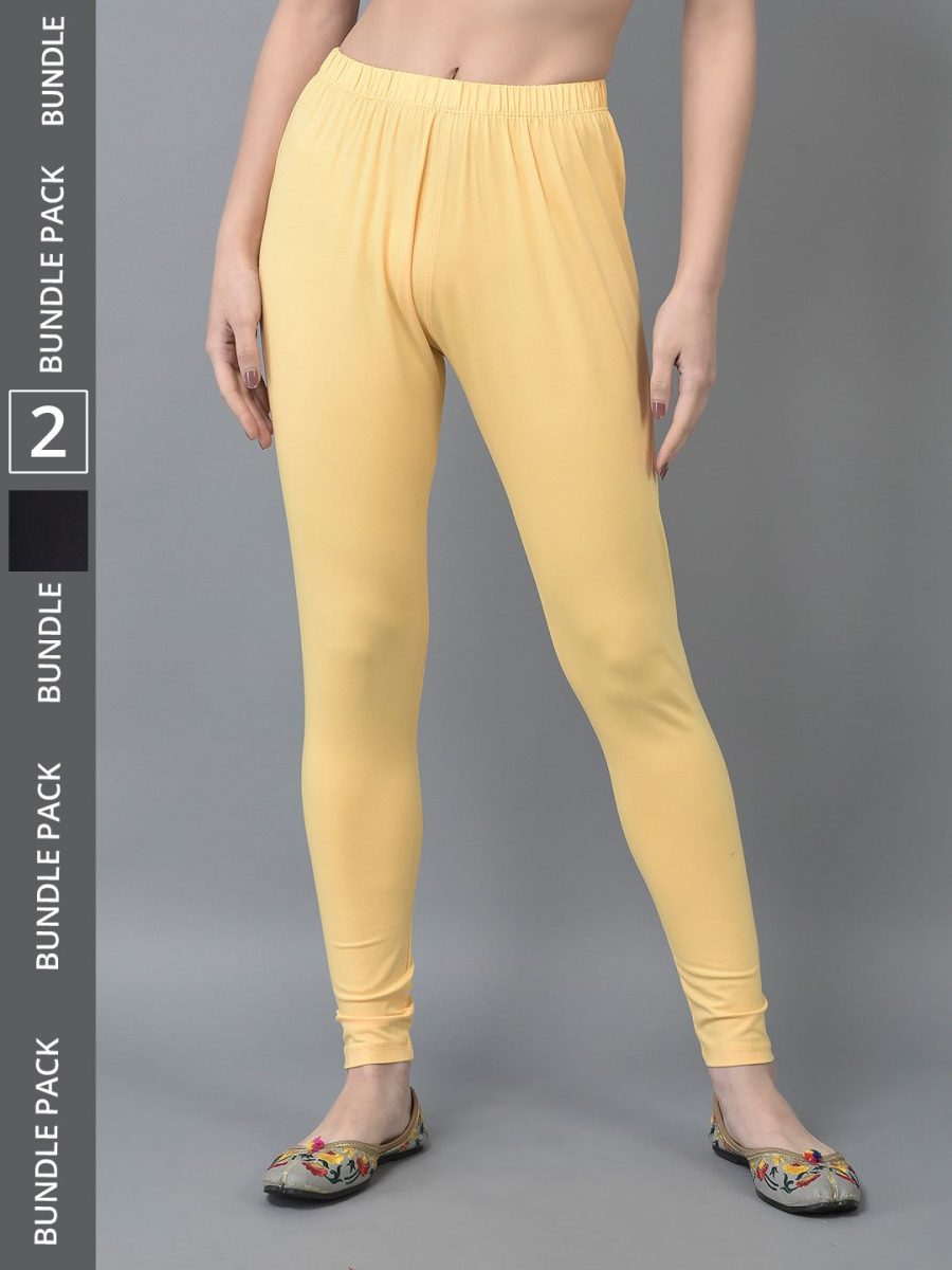 Dollar Missy Women's Cotton Four Way Stretchable Ankle Length Leggings