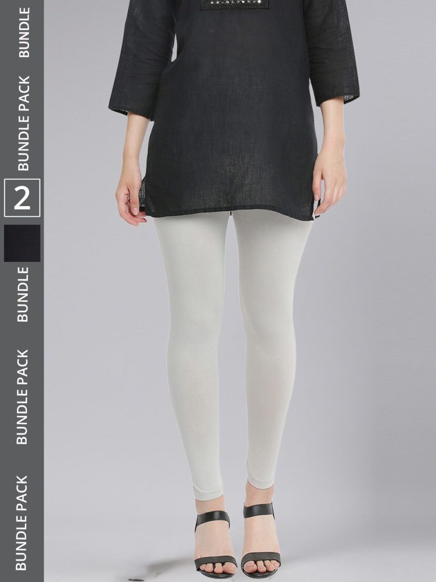 Dollar Missy Women's Cotton Four Way Stretchable Ankle Length Leggings