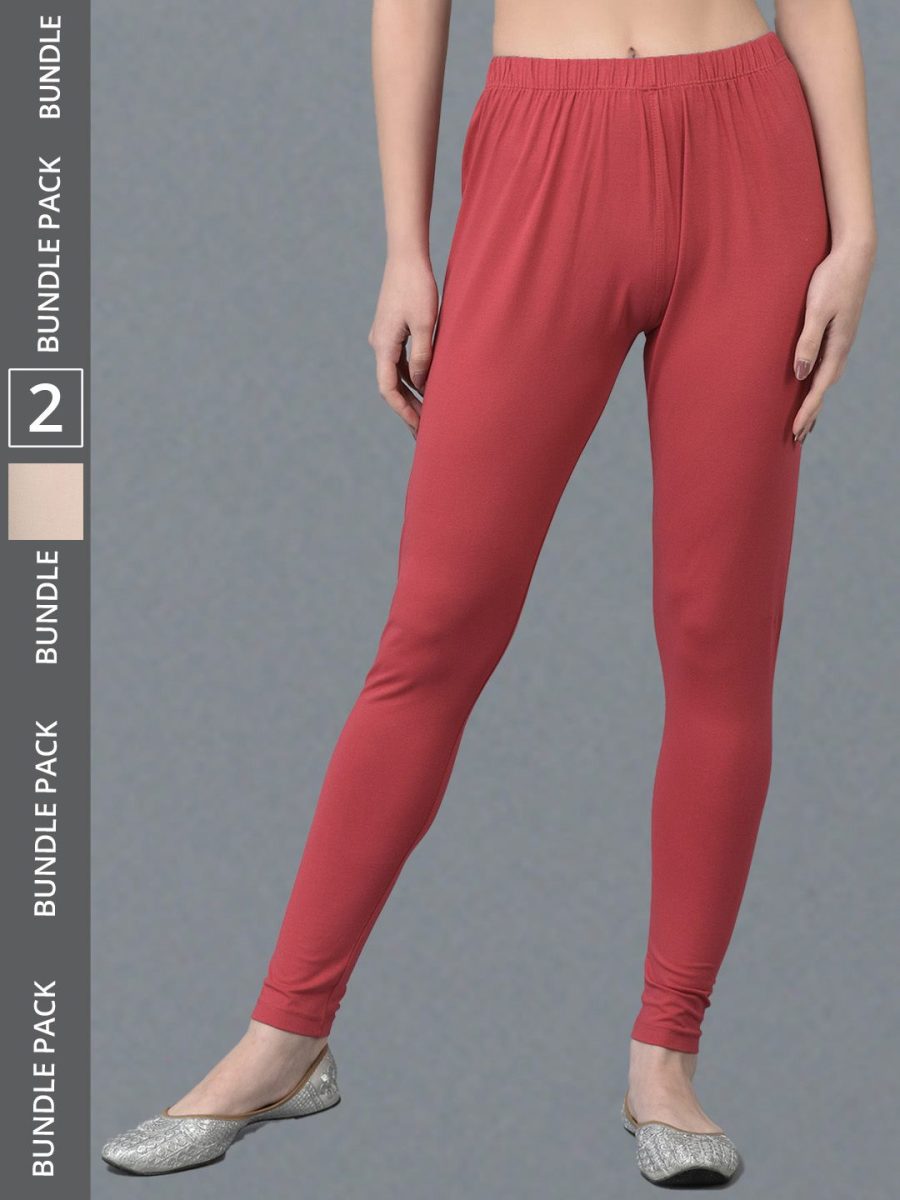 Dollar Missy Women's Cotton Four Way Stretchable Ankle Length Leggings