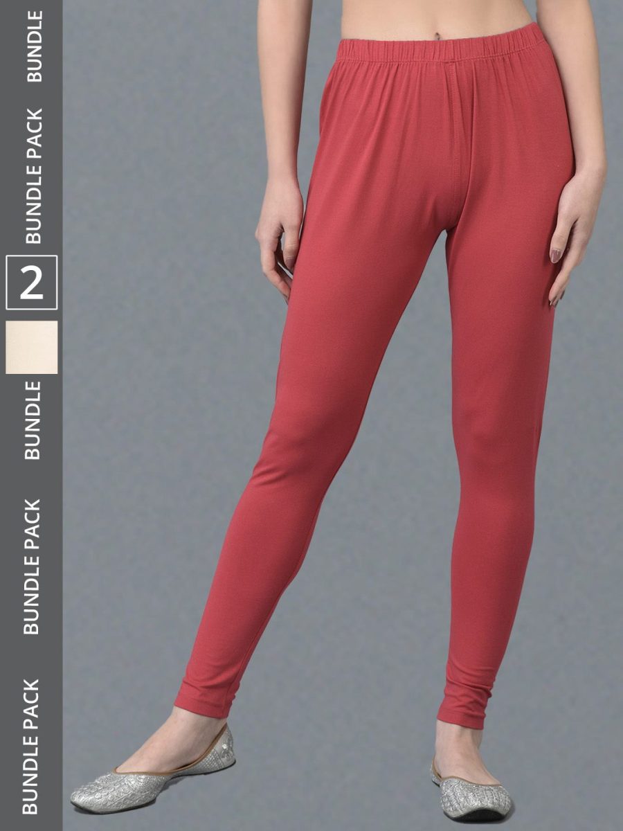 Dollar Missy Women's Cotton Four Way Stretchable Ankle Length Leggings