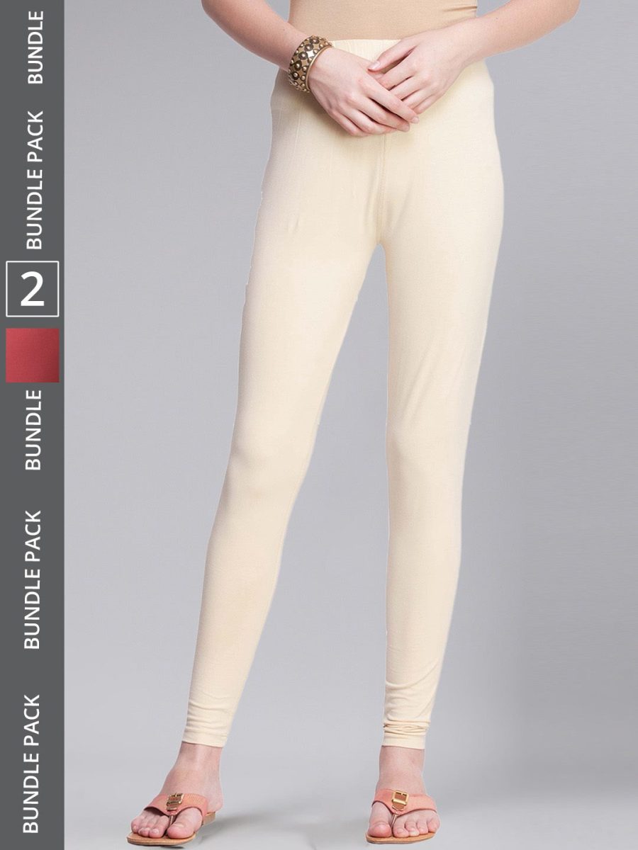 Dollar Missy Women's Cotton Four Way Stretchable Ankle Length Leggings